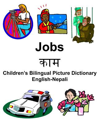 English-Nepali Jobs/&#2325;&#2366;&#2350; Children's Bilingual Picture Dictionary - Paperback by Books by splitShops