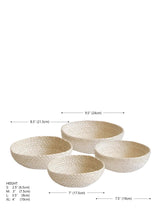 Kata Candy Bowl - White (Set of 4) by KORISSA