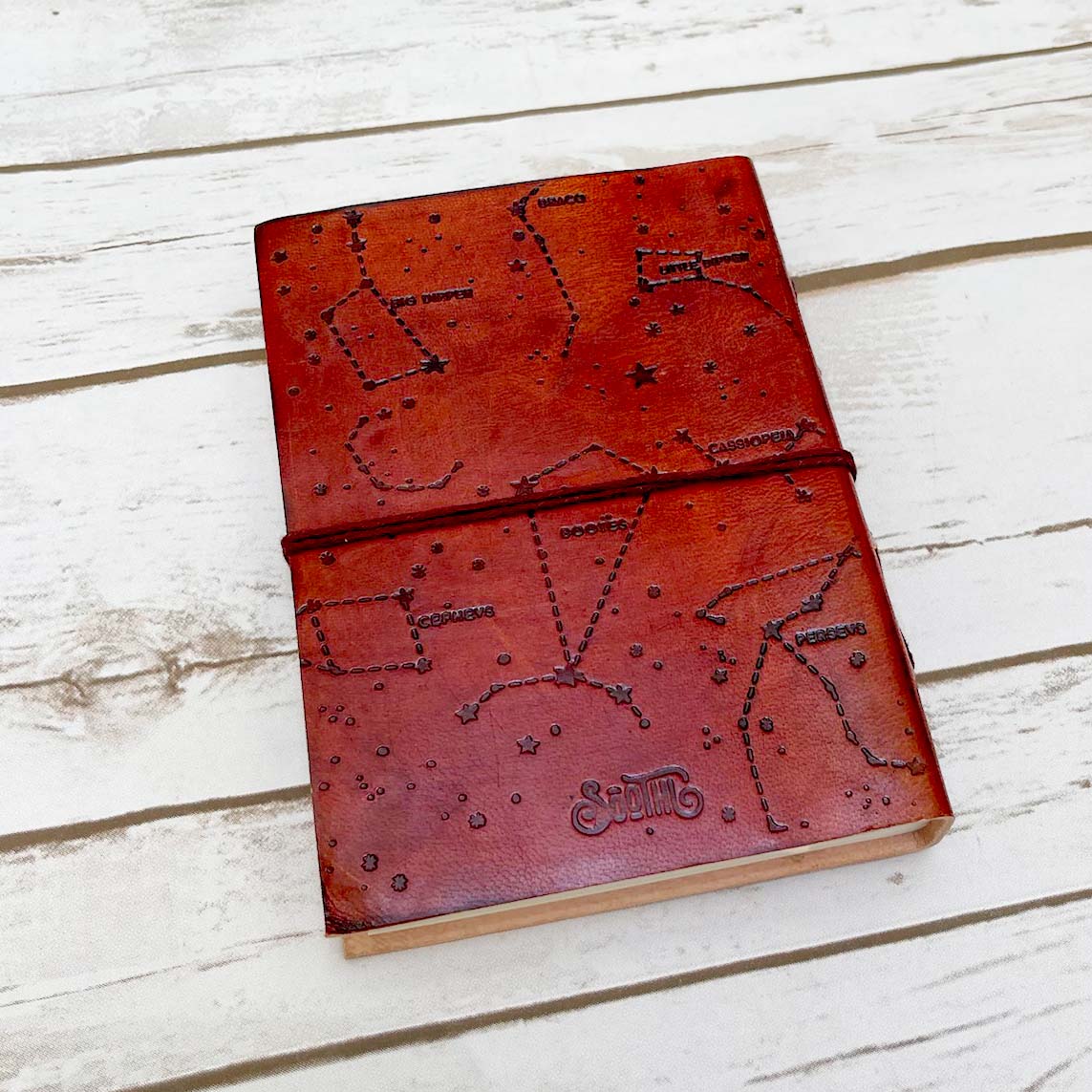 Important Nothings Jane Austen Quote Leather Journal - 7x5 by Soothi