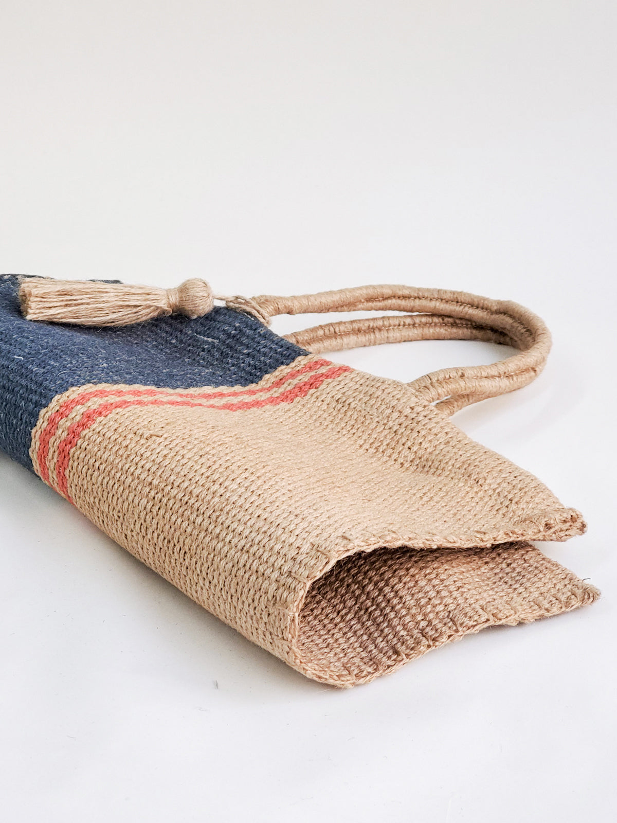 Maya Jute Tote Bag by KORISSA