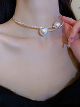 Imitation Pearl Stylish Selection Necklaces Accessories by migunica