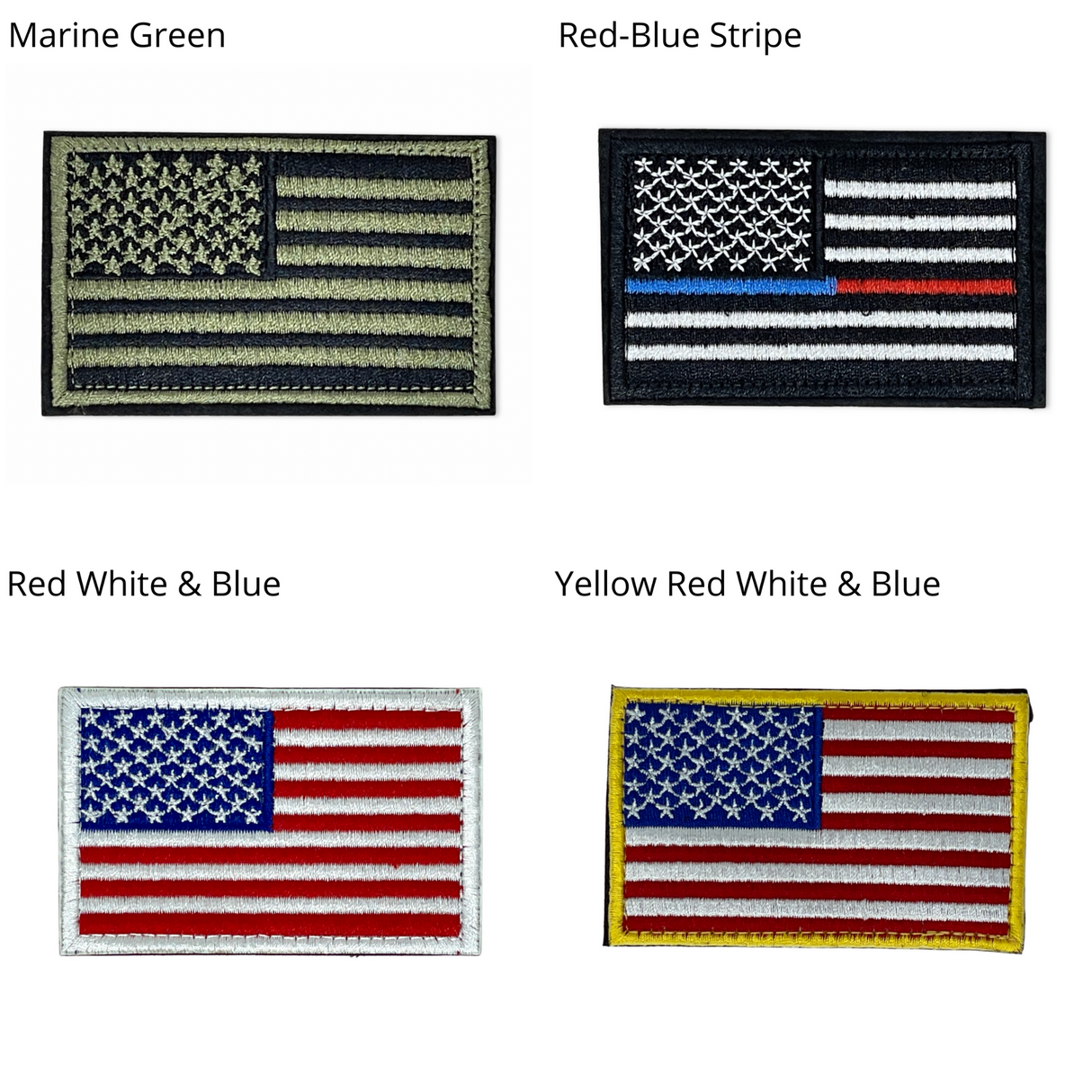 Tactical USA Flag Patch with Detachable Backing by Jupiter Gear Home