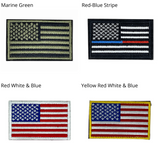 Tactical USA Flag Patch with Detachable Backing by Jupiter Gear Home