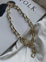 Simple Normcore Chain Necklace by migunica