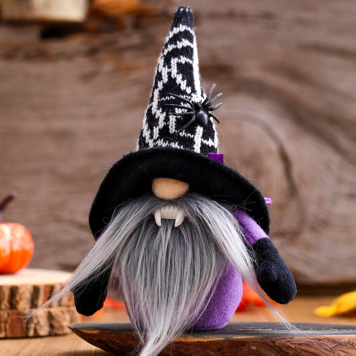 Spooky Spider Gnome Set, Spooky Halloween Decoration by OrnamentallyYou