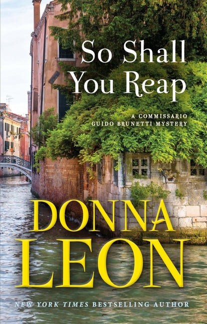 So Shall You Reap: A Commissario Guido Brunetti Mystery - Paperback by Books by splitShops