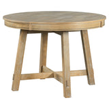 Farmhouse Round Extendable Dining Table by Blak Hom