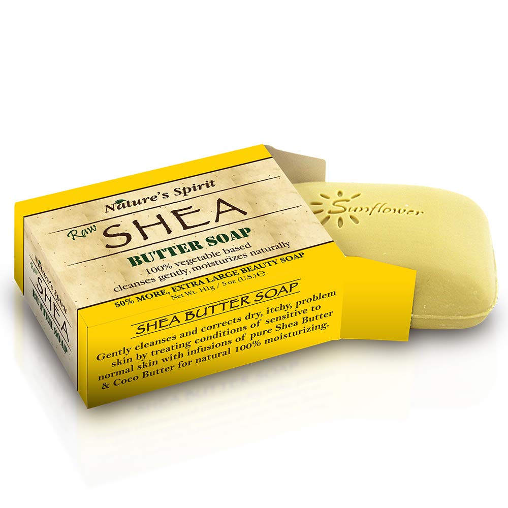 Nature's Spirit Raw Shea Butter Soap 5 oz. by difeel - find your natural beauty