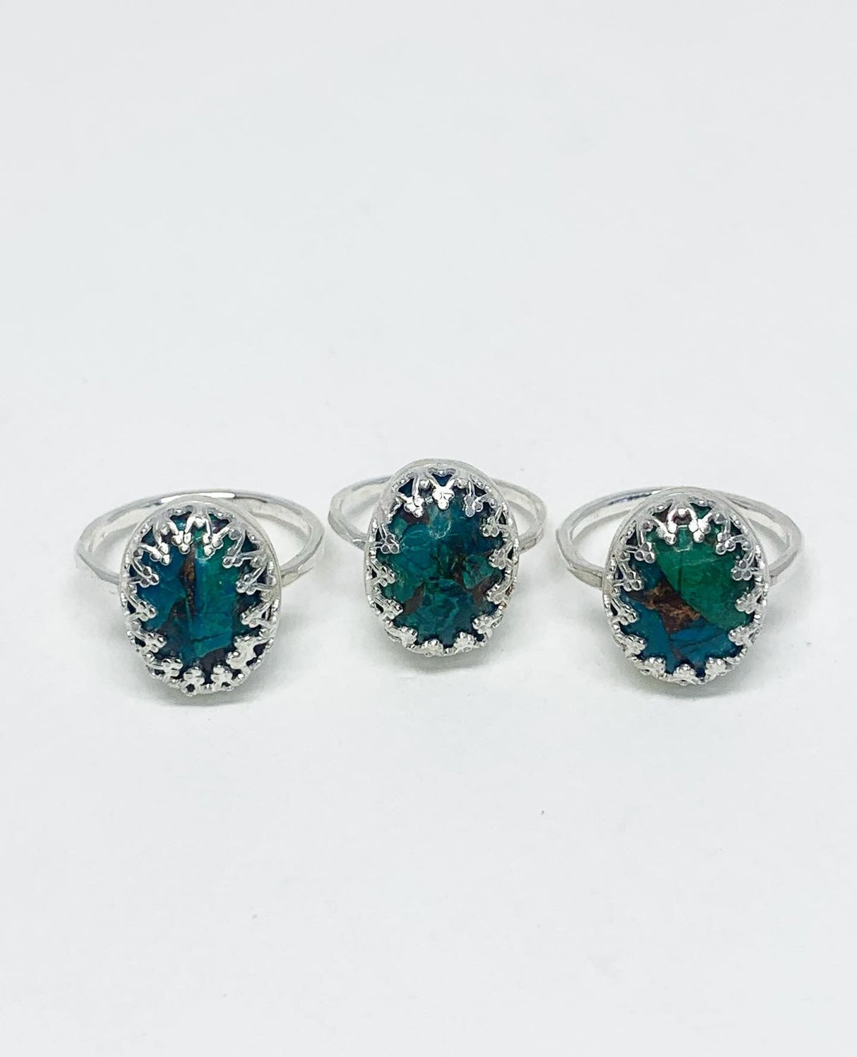 Chrysocolla Ring by Jennifer Cervelli Jewelry