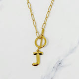 Modern Classic Initial Necklace by Ellisonyoung.com