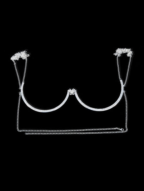 Original Stylish Rhinestone Sexy Butterfly Shaped Body Chain by migunica