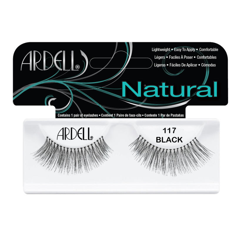 ARDELL False Eyelashes - Natural Black 117