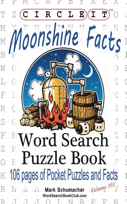 Circle It, Moonshine Facts, Word Search, Puzzle Book - Paperback by Books by splitShops