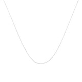 10K Gold 0.5 mm Slender & Dainty Fine Rope Chain Necklace by Haus of Brilliance