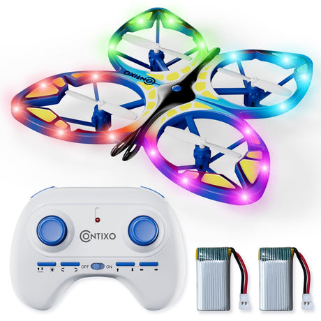 Contixo TD2 Butterfly Drone with LED Light Effects by Contixo