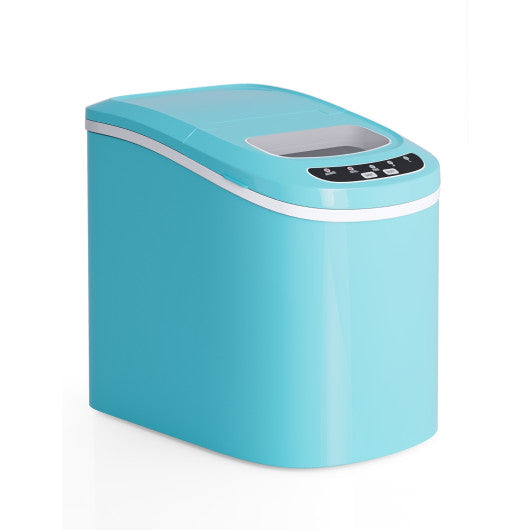 Mini Portable Compact Electric Ice Maker Machine-Green