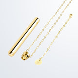 Le Wand Vibrating Necklace - Gold by Condomania.com