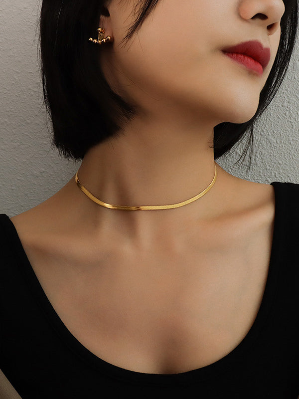 Simple Urban Alloy 37CM Necklaces Accessories by migunica