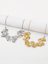 Leaves Shape Solid Color Necklaces Accessories by migunica