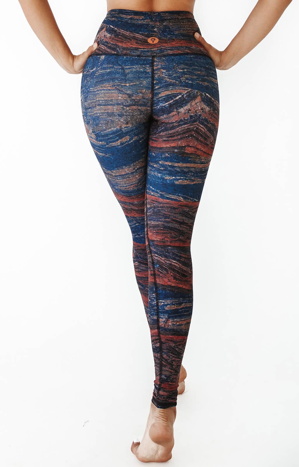 Pedra Printed Yoga Leggings by Yoga Democracy