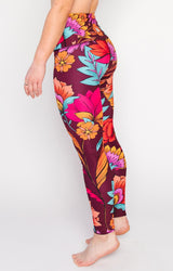 Indie Flow Printed Yoga Leggings by Yoga Democracy