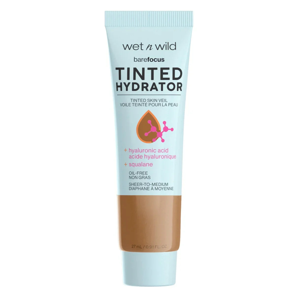 WET N WILD Bare Focus Tinted Hydrator Tinted Skin Veil - Deep