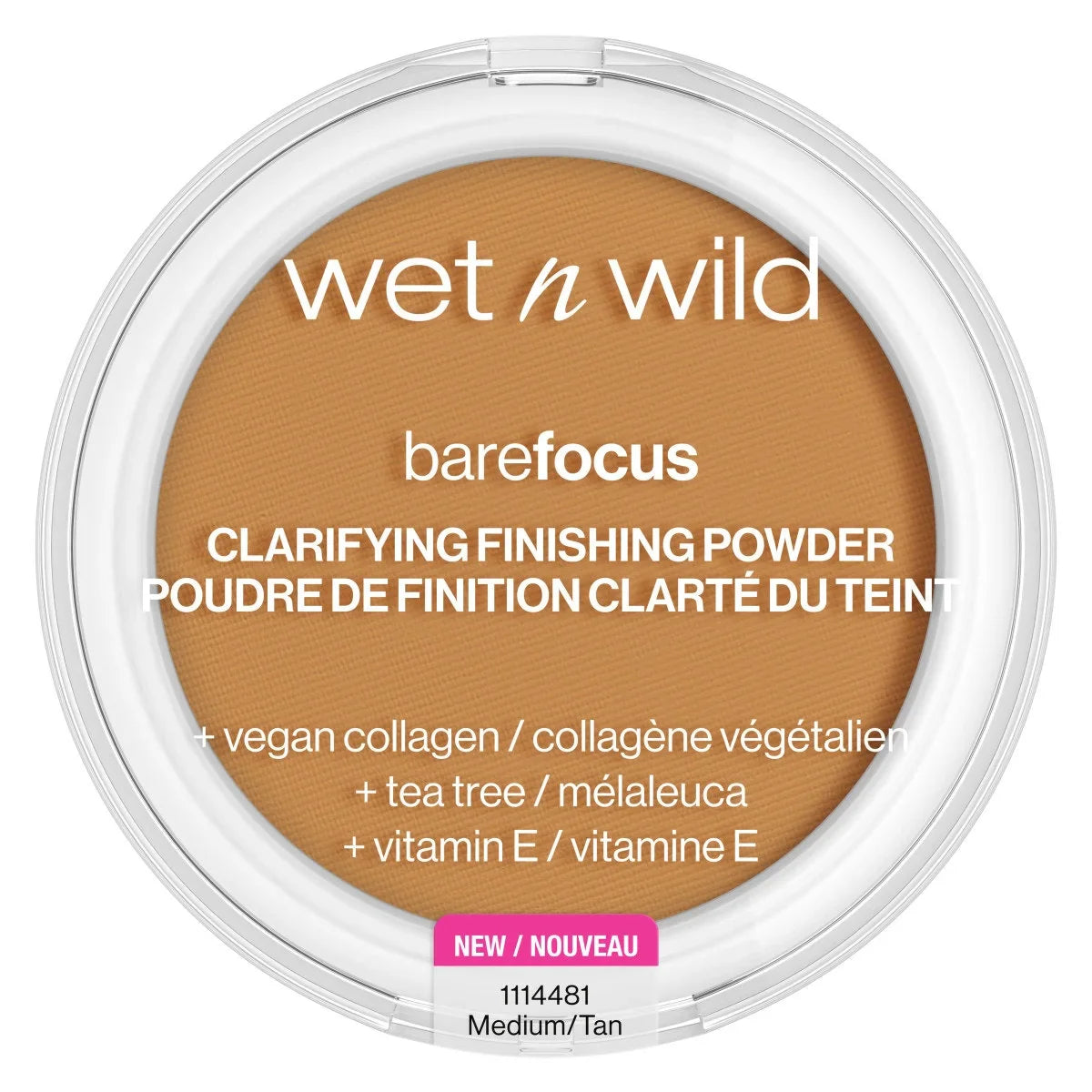 WET N WILD Bare Focus Clarifying Finishing Powder - Medium Tan