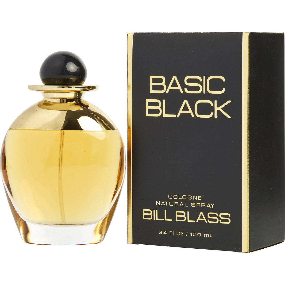 BASIC BLACK by Bill Blass - COLOGNE SPRAY 3.4 OZ - Women