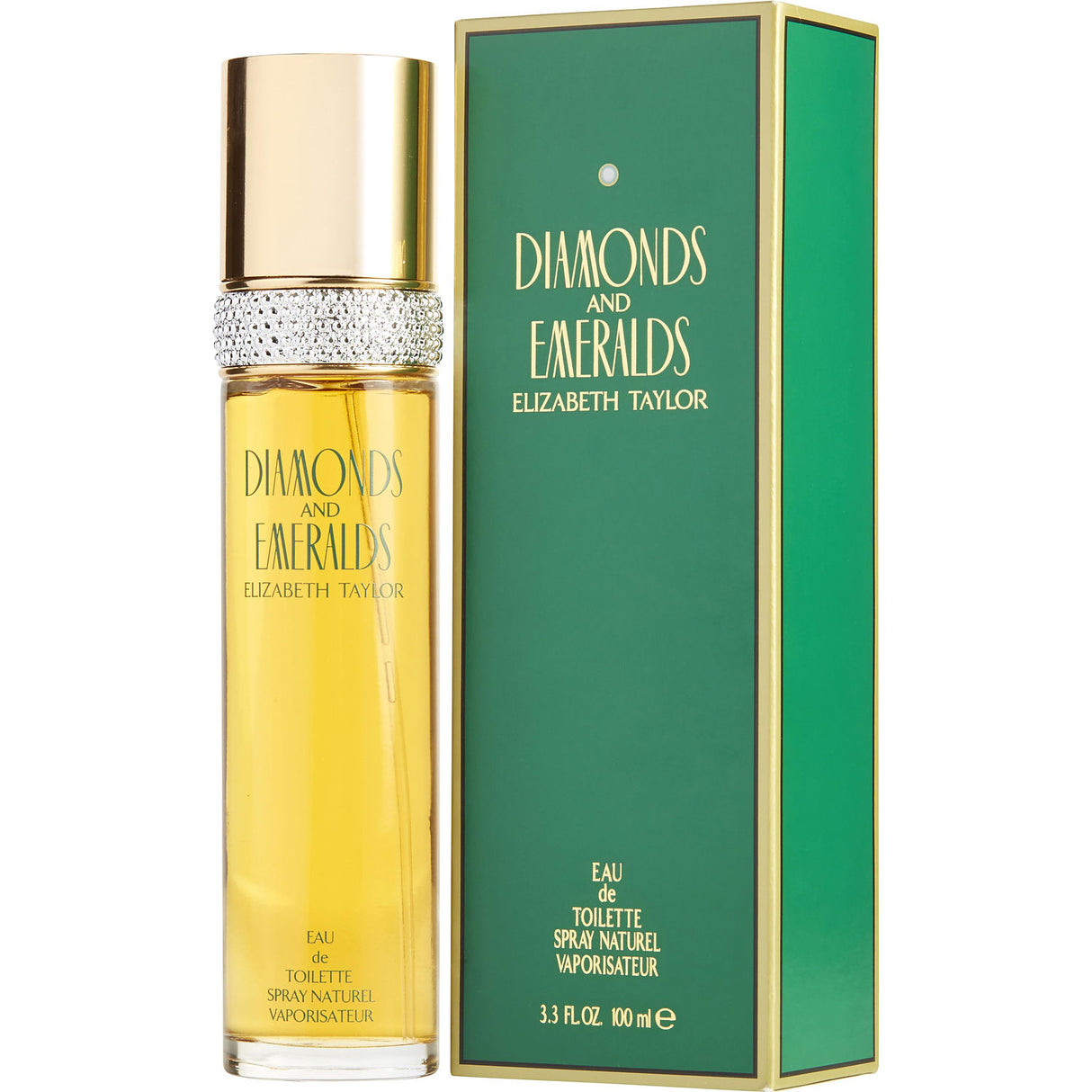 DIAMONDS & EMERALDS by Elizabeth Taylor - EDT SPRAY 3.3 OZ - Women