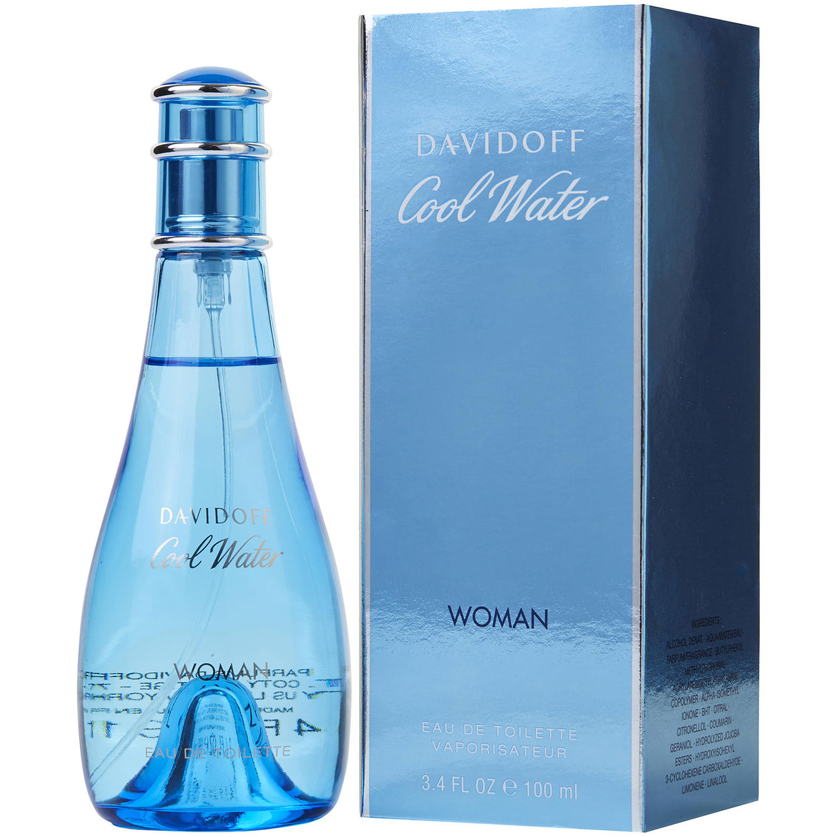 COOL WATER by Davidoff - EDT SPRAY 3.4 OZ - Women