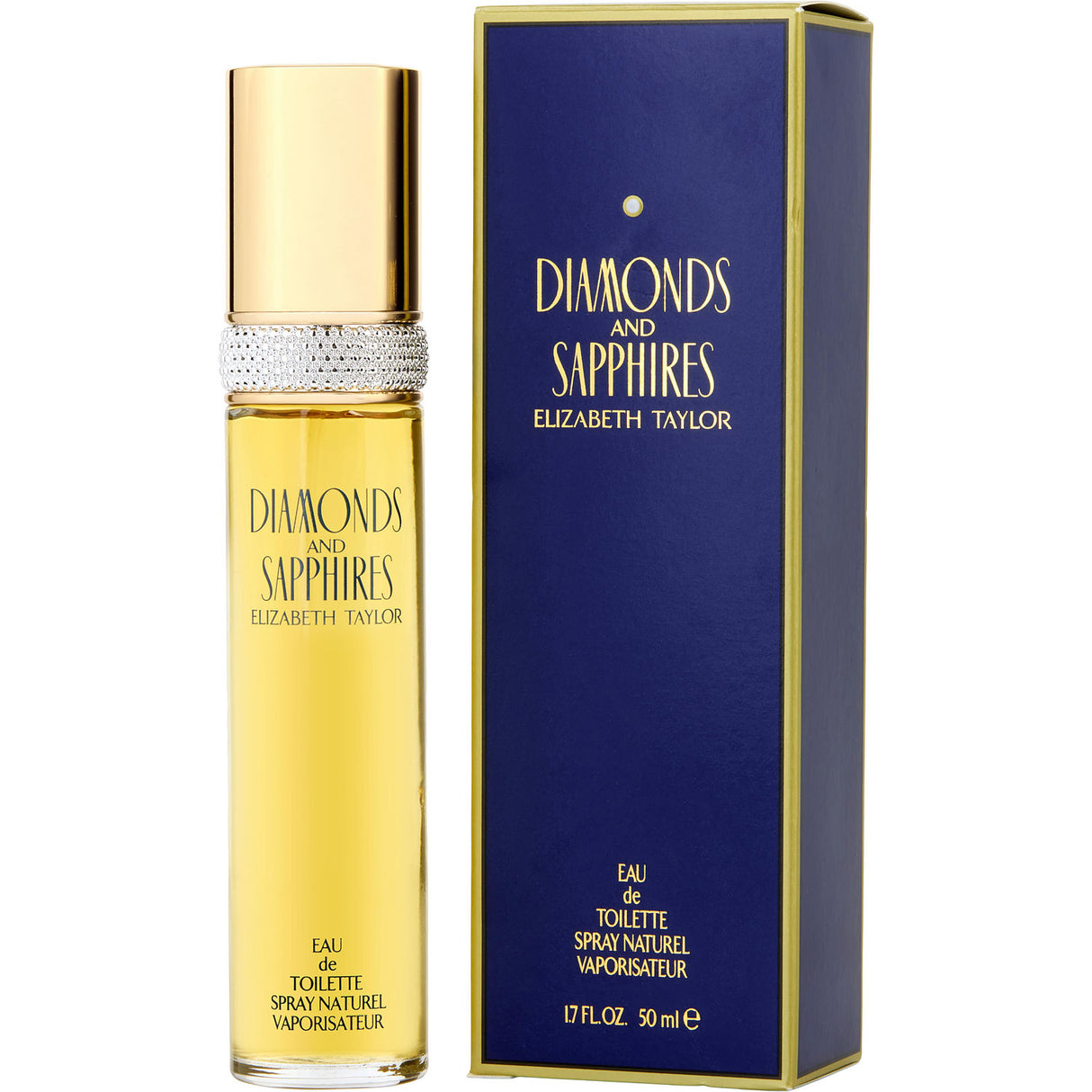 DIAMONDS & SAPPHIRES by Elizabeth Taylor - EDT SPRAY 1.7 OZ - Women