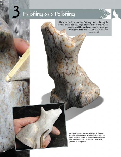 Carving a Coyote in Soapstone by Schiffer Publishing