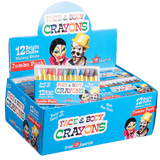 12 Face Paint Crayons - Full Case by Dress Up America