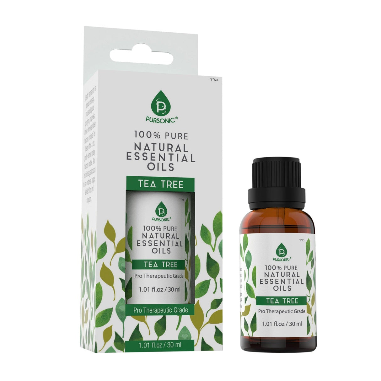 100% Pure & Natural Tea Tree Essential Oils by Pursonic