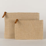 Modern Jute Pouch by ShoreBags