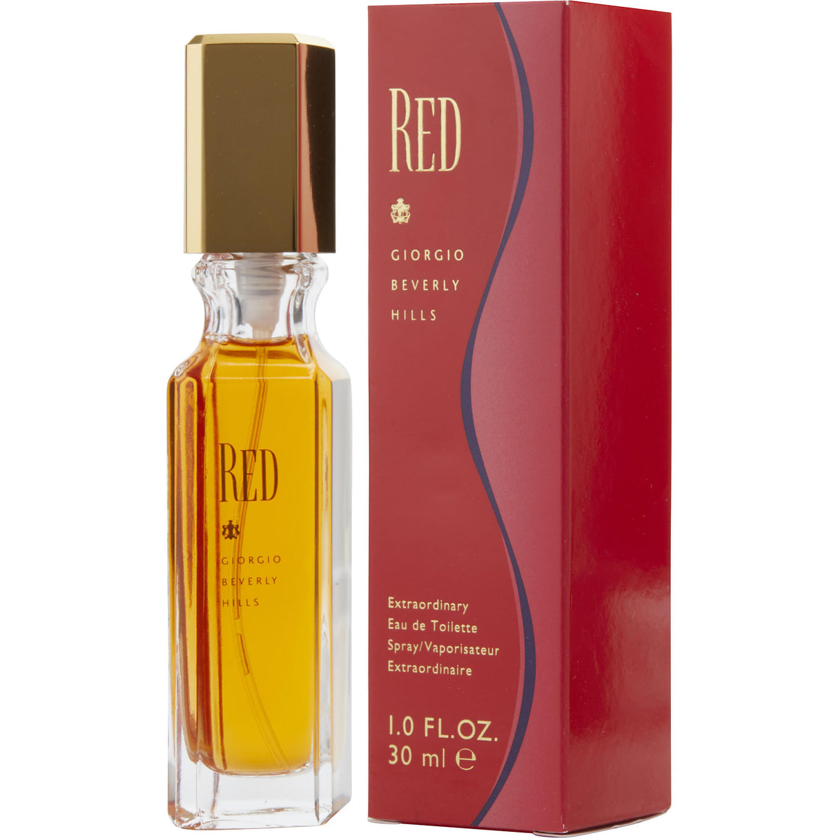 RED by Giorgio Beverly Hills - EDT SPRAY 1 OZ - Women