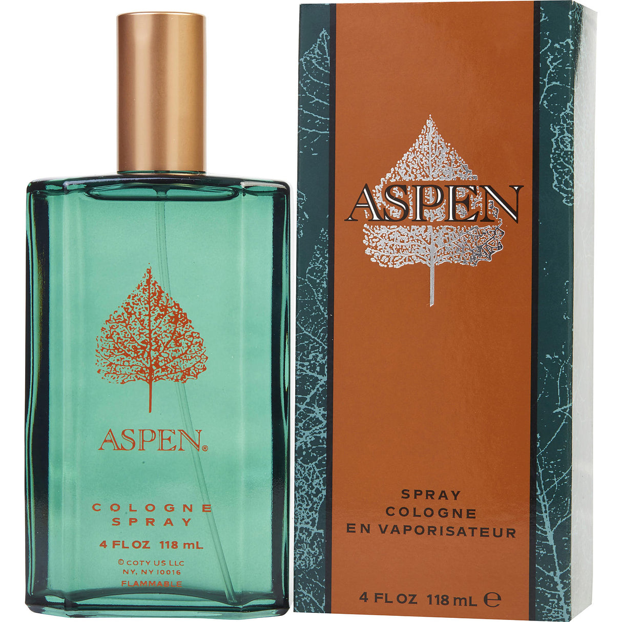 ASPEN by Coty - COLOGNE SPRAY 4 OZ - Men