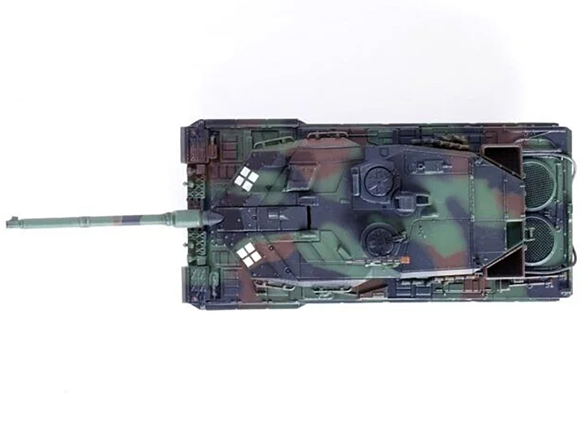 Leopard 2A6 Main Battle Tank Green Camouflage "Ukrainian Army" "Armor Premium" Series 1/72 Diecast Model by Panzerkampf