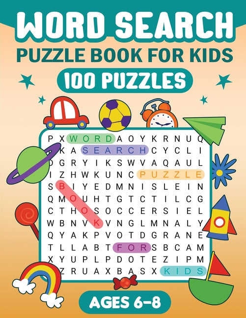 Word Search Puzzle Book for Kids - Paperback by Books by splitShops