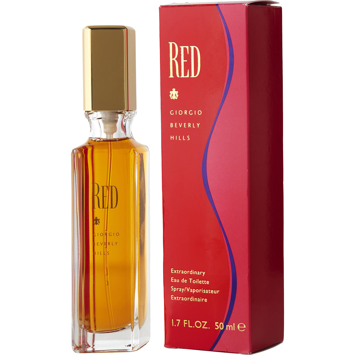 RED by Giorgio Beverly Hills - EDT SPRAY 1.7 OZ - Women