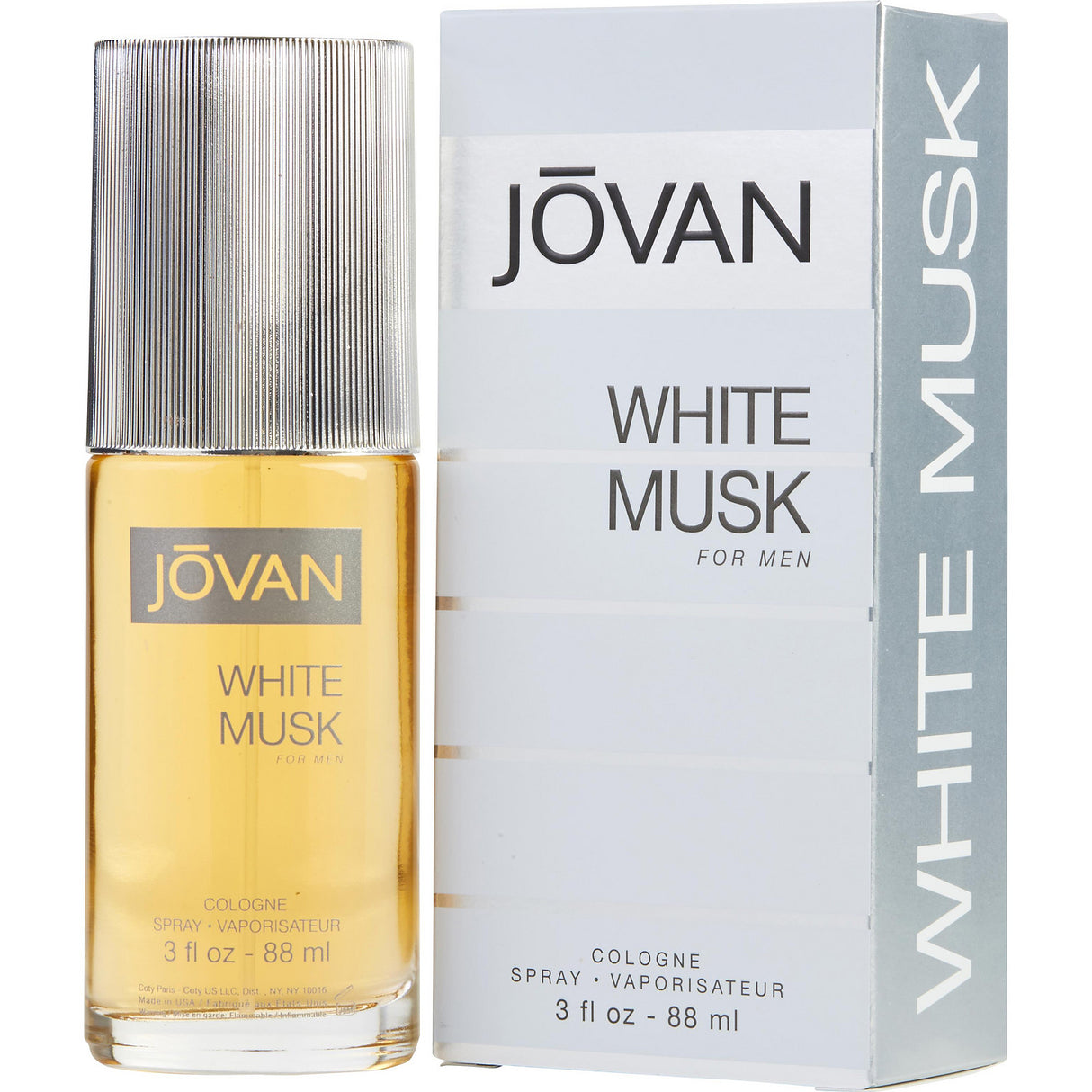 JOVAN WHITE MUSK by Jovan - COLOGNE SPRAY 3 OZ - Men