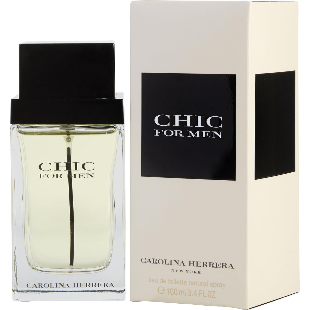 CHIC by Carolina Herrera - EDT SPRAY 3.4 OZ - Men