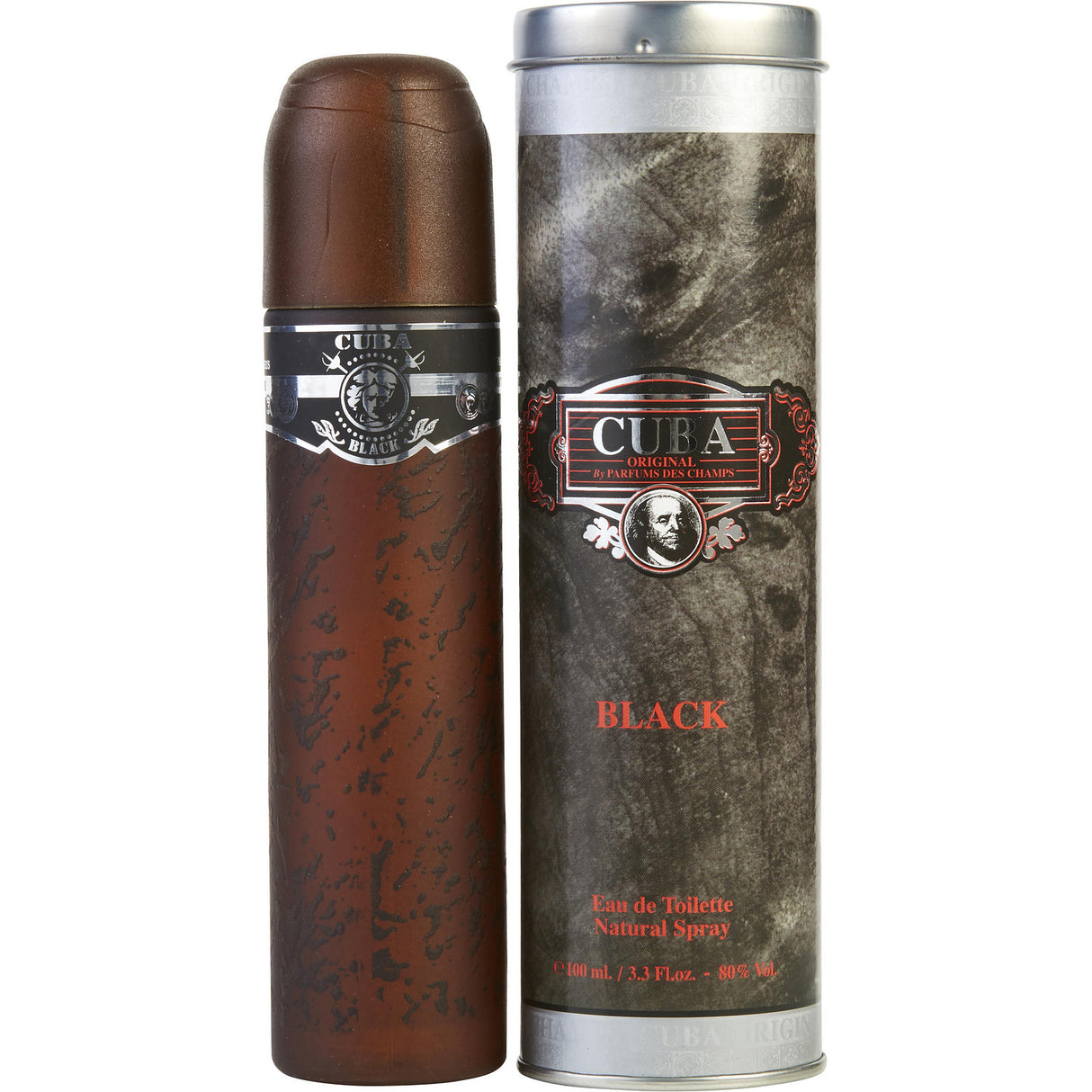 CUBA BLACK by Cuba - EDT SPRAY 3.3 OZ - Men