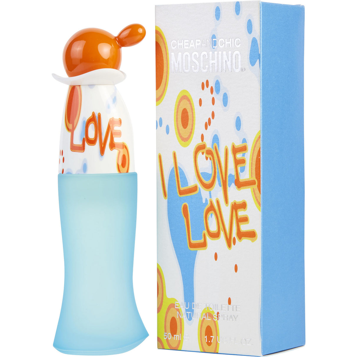 I LOVE LOVE by Moschino - EDT SPRAY 1.7 OZ - Women