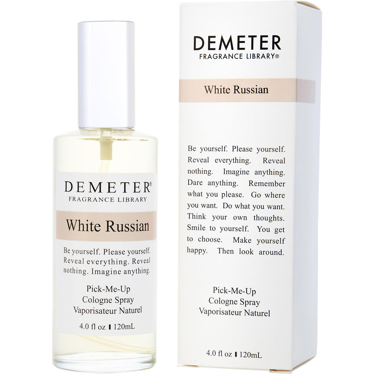 DEMETER WHITE RUSSIAN by Demeter - COLOGNE SPRAY 4 OZ - Unisex