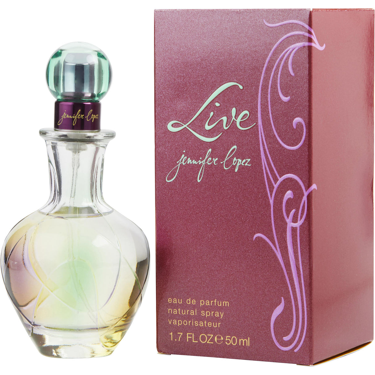 LIVE JENNIFER LOPEZ by Jennifer Lopez - EAU DE PARFUM SPRAY 1.7 OZ - Women