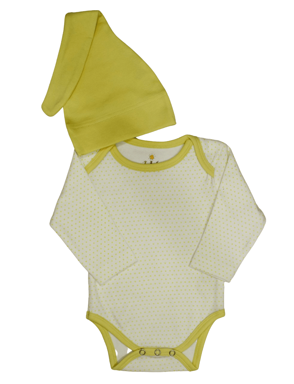 Snap Long Sleeve Body Suit & Hat- Available in 4 Colors by Passion Lilie