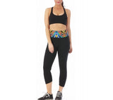 InstantFigure Activewear Capri With Contrast Waistband -144145 by InstantFigure INC