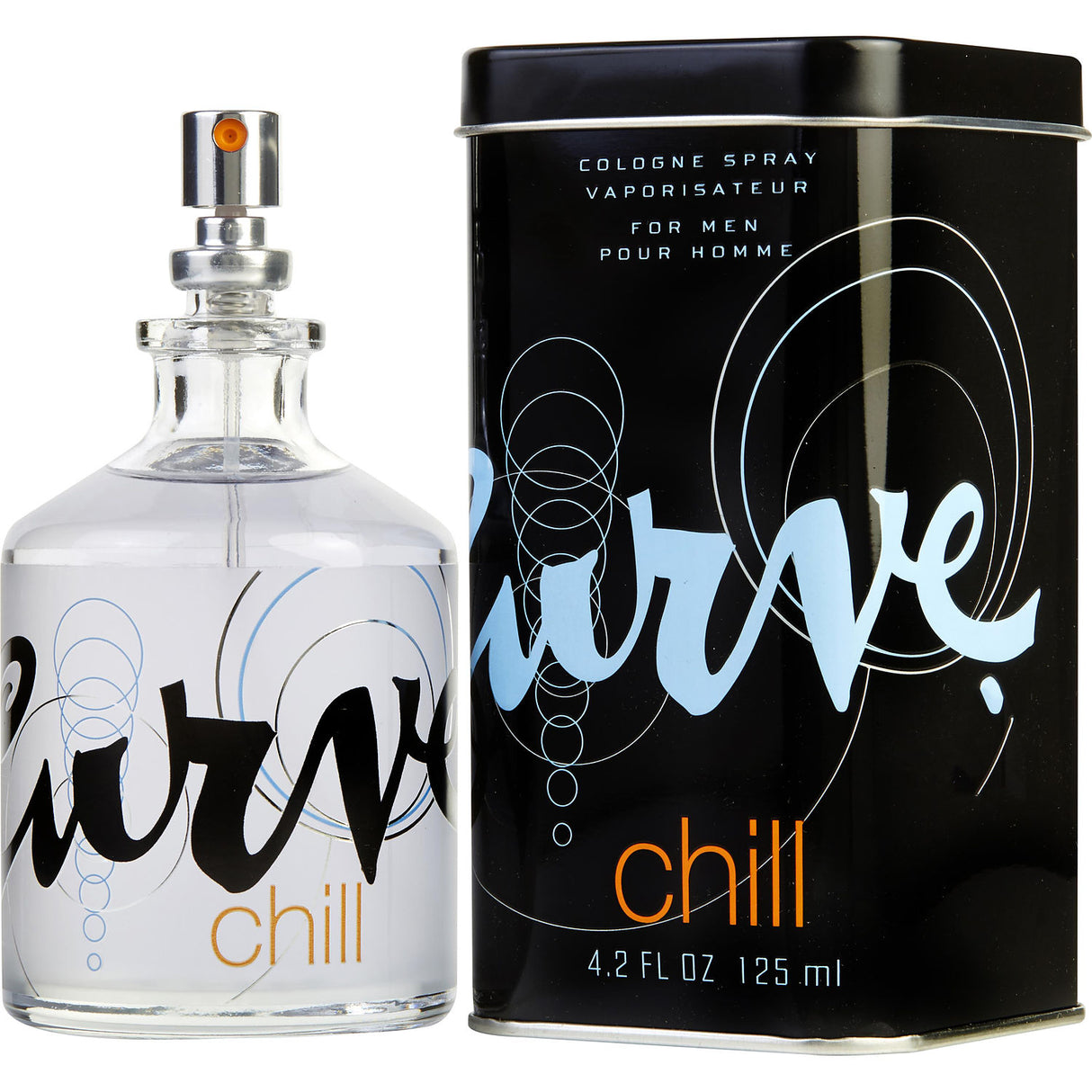 CURVE CHILL by Liz Claiborne - COLOGNE SPRAY 4.2 OZ - Men