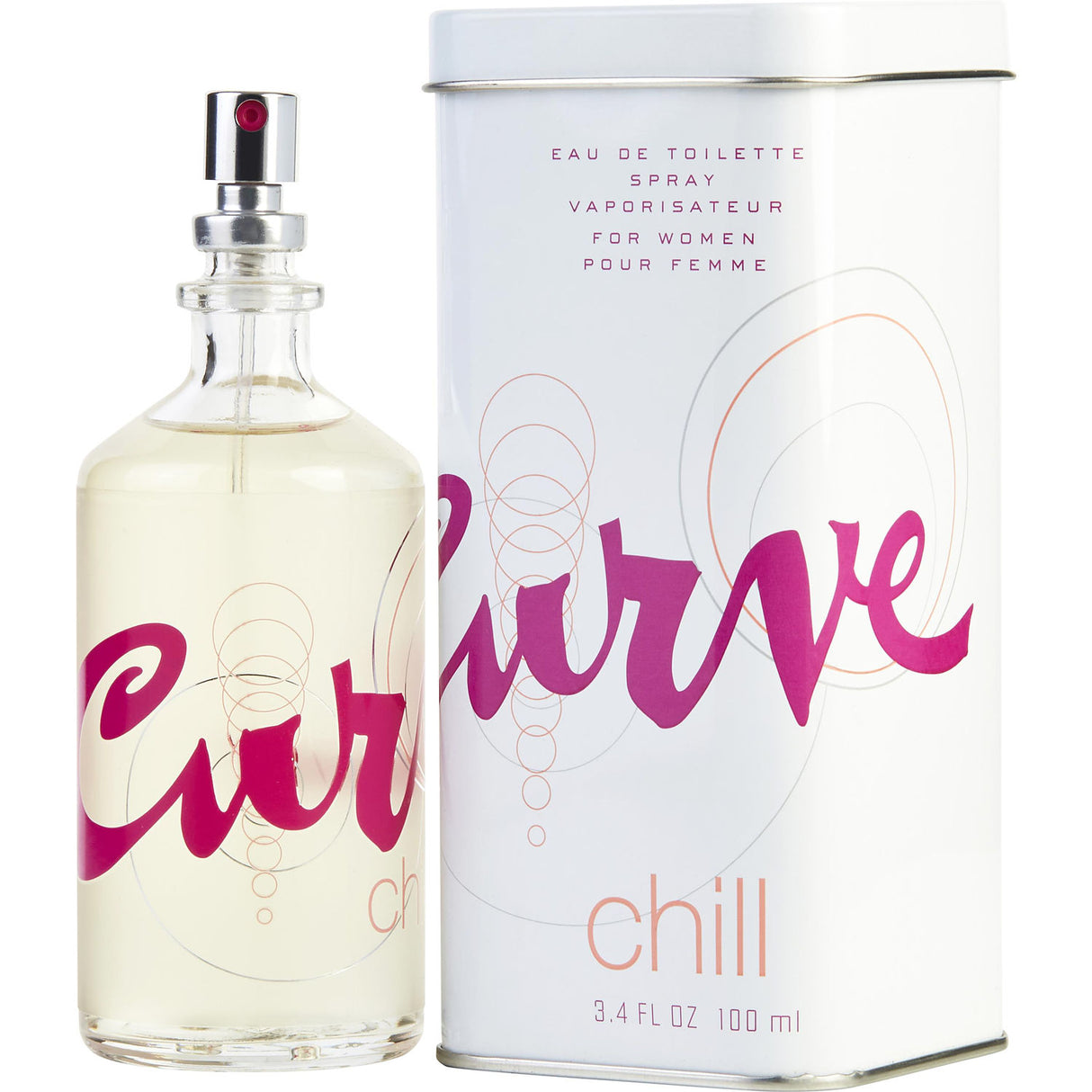 CURVE CHILL by Liz Claiborne - EDT SPRAY 3.4 OZ - Women